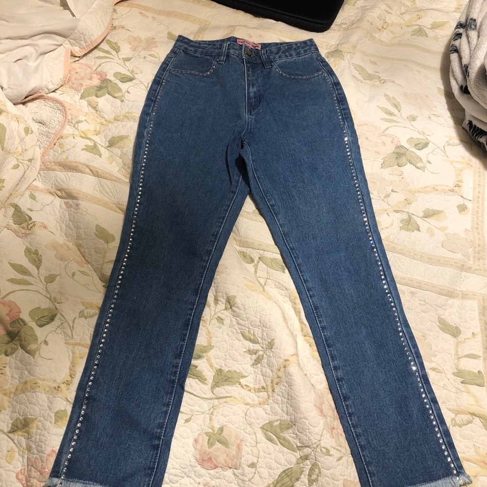 Bratz rhinestone jeans